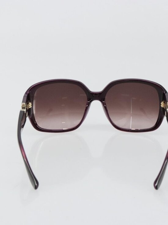 Salvatore Ferragamo Gancini Sunglasses plastic Purple Auth 180951M main image 4